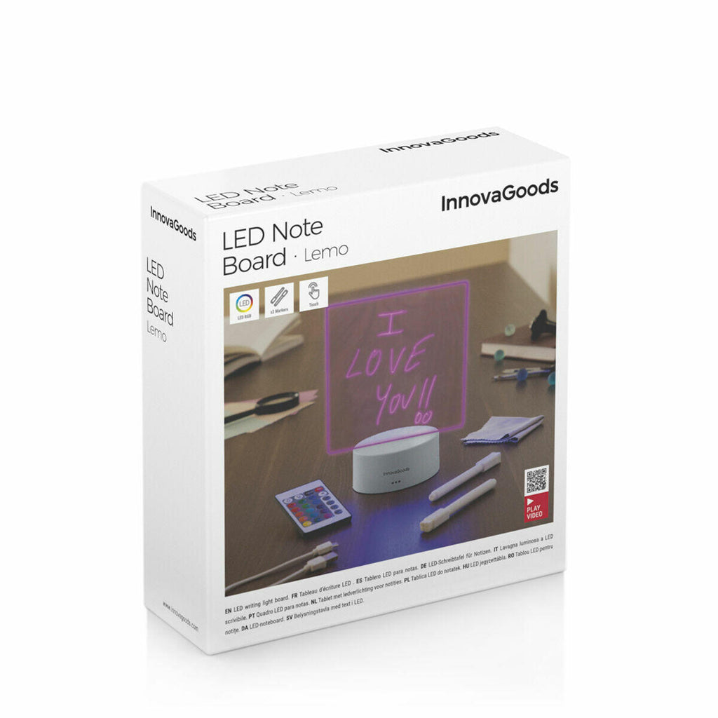 Tablero de Notas y Mensajes LED