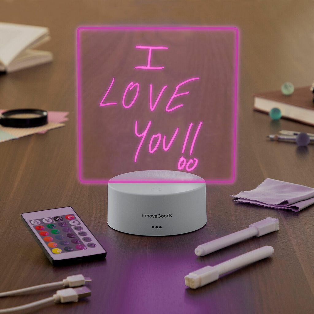 Tablero de Notas y Mensajes LED